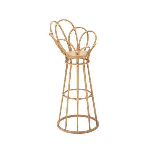 Metalkrukker til planter i rattan, boho chic stil Panama Tower Kampagne