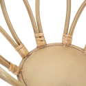 Rattan og metal blomsterstander Panama Tower Rabatter