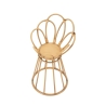 Rattan og metal blomsterstander Panama Tower Tilbud