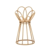 Rattan og metal blomsterstander Panama Tower På Tilbud