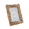 Rektangulær træfotoramme 21x26 cm Nature Kampagne