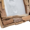Rektangulær træfotoramme 21x26 cm Nature Udsalg