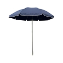 Strandparasol i aluminium Ø2,20m 8 ribber inkl. taske Rimini Kampagne