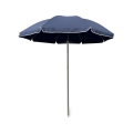 Strandparasol i aluminium Ø2,20m 8 ribber inkl. taske Rimini Kampagne