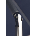 Strandparasol i aluminium Ø2,20m 8 ribber inkl. taske Rimini Rabatter