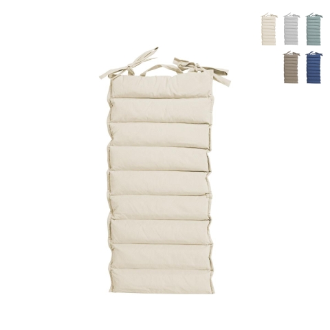 Cuscino outdoor imbottito idrorepellente rettangolare 45x95cm Delua Kampagne