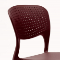 Sæt med 20 Giulietta AHD stabelbar spisebords stole plast i mange farver 