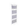 Scaffale 4 ripiani richiudibile in ferro 60,5x28xh.167cm bianco Ravun Mængderabat