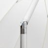 Strandparasol Ø2,4 m i aluminium med 16 ribber, justerbar Shangai Tilbud