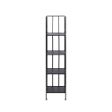 Scaffale da esterno slim 4 ripiani in ferro battuto richiudibile Nuvia Rabatter