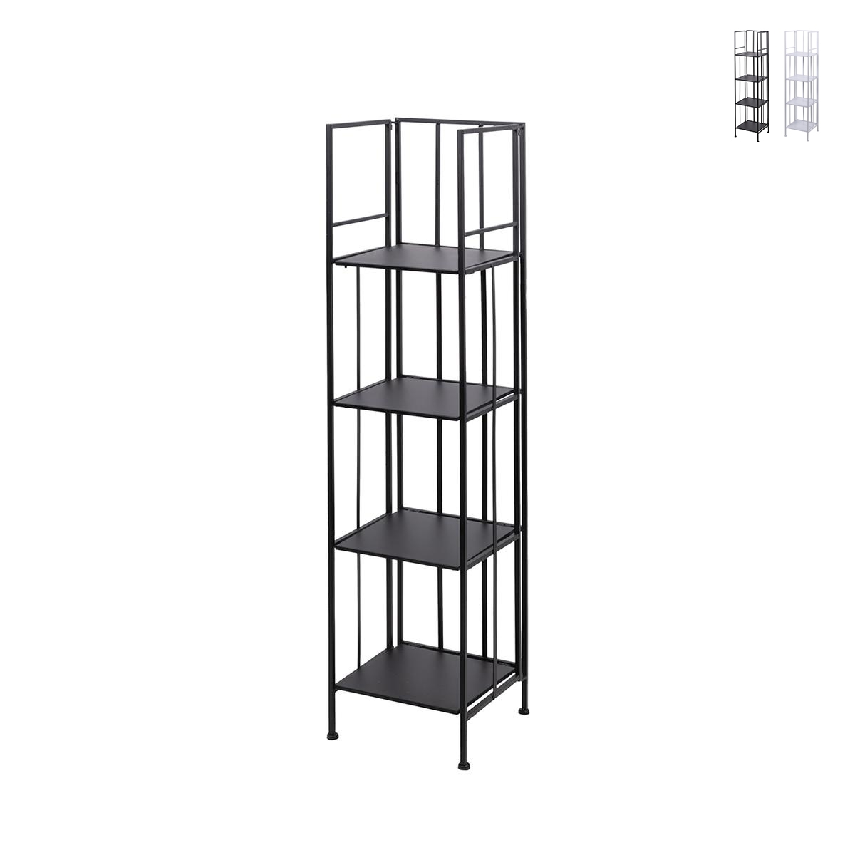 Scaffale da esterno slim 4 ripiani in ferro battuto richiudibile Nuvia Kampagne Scaffale da esterno slim 4 ripiani in ferro battuto richiudibile Nuvia Kampagne