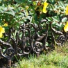 Dekorativt afgrænsningselement til blomsterbed i støbejern På Tilbud