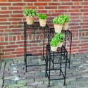 Sæt med 3 klassiske planteborde På Tilbud