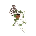 Klassisk vægmonteret planteholder til potter, diameter 13 cm Udsalg