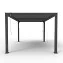 Bioklimatisk pergola 3x4m i aluminium til have og terrasse Trinidad Pris