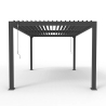 Bioklimatisk pergola 3x4m i aluminium til have og terrasse Trinidad Omkostninger