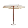 Haveparasol 285 cm med træstang Gharab Kampagne