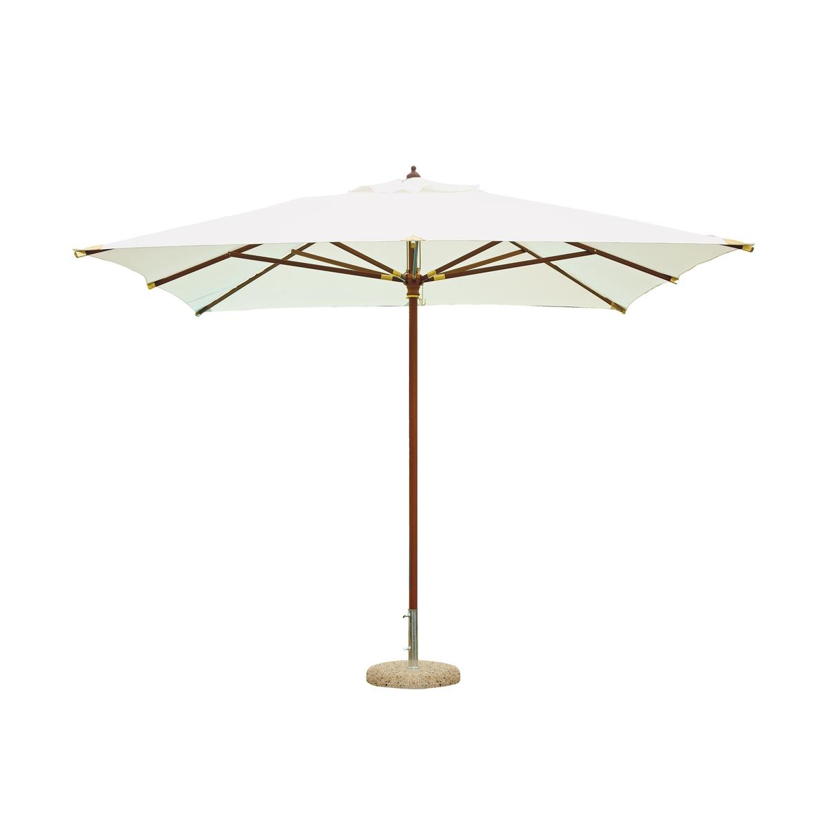 Manora haveparasol 3x4m i træ og polyester Kampagne Manora haveparasol 3x4m i træ og polyester Kampagne