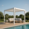 Bioklimatisk pergola til haven 3x3m aluminium Guadalupe Model