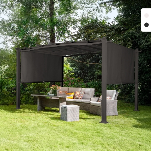 Pergola med skygge i...