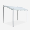 Pergola UV 3x2 m markise med stålramme havepavillon til have terrasse Udvalg