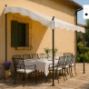 Pergola UV 3x2 m markise med stålramme havepavillon til have terrasse Kampagne
