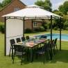 Antigua have pavillon 3x3 meter til have terrasse bar hotel restaurant Kampagne
