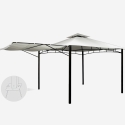 Antigua have pavillon 3x3 meter til have terrasse bar hotel restaurant Rabatter