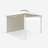 Antigua uv havepavillon 3,3x3,3 meter til have bar hotel restaurant Udsalg