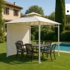 Antigua uv havepavillon 3,3x3,3 meter til have bar hotel restaurant Tilbud