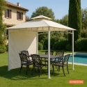 Antigua uv havepavillon 3,3x3,3 meter til have bar hotel restaurant Mængderabat