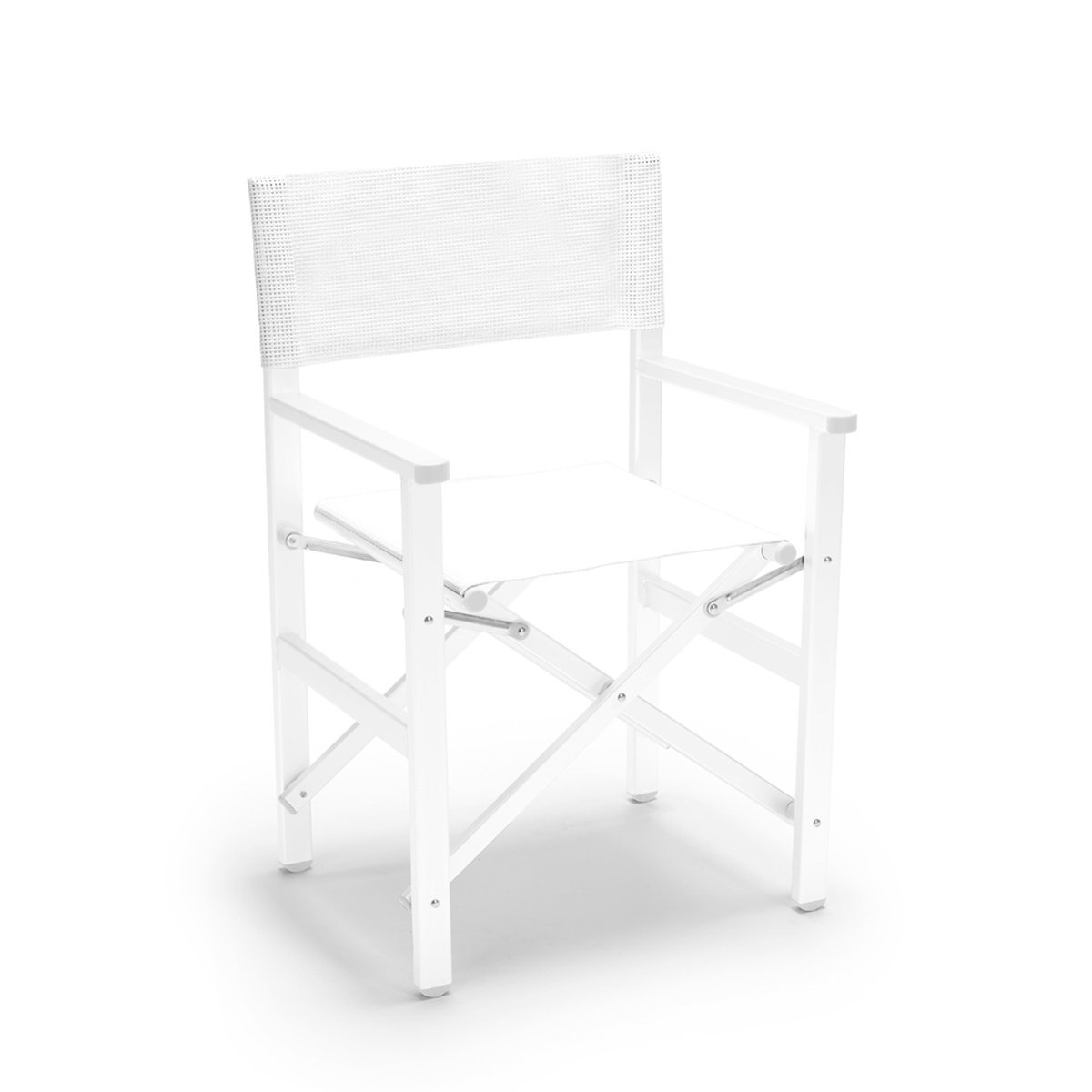 Regista Gold White hvid instruktørstol foldestol campingstol til have Kampagne Regista Gold White hvid instruktørstol foldestol campingstol til have Kampagne