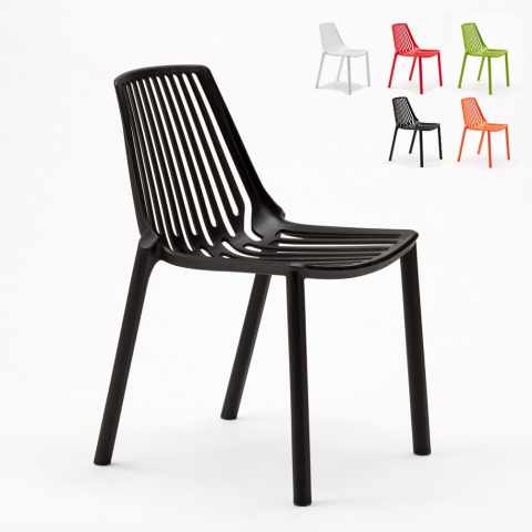 Sæt med 20 Line AHD stabelbar stol spisebordsstole plast i mange farver
