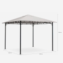Style UV have pavillon 3x3 meter til have terrasse bar hotel restaurant Køb