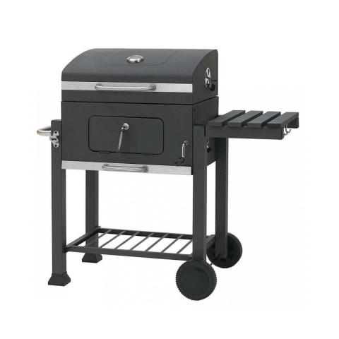 Kulgrill med hjul, 2 grillriste og låg Austin Kampagne