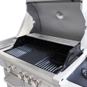 Gasgrill 4 brændere i rustfrit stål Texas Udsalg