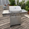 Gasgrill 4 brændere i rustfrit stål Texas På Tilbud