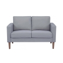Moderne 2-personers sofa i bomuld 137x73x82 cm Ramsey Model