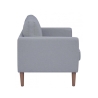 Moderne 2-personers sofa i bomuld 137x73x82 cm Ramsey Egenskaber