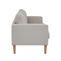 Moderne 3-personers sofa med ben i trælook Ramsey Model