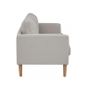 Moderne 3-personers sofa med ben i trælook Ramsey Model