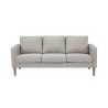 Moderne 3-personers sofa med ben i trælook Ramsey På Tilbud