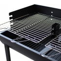 Kulgrill med hjul og 2 justerbare riste Wisconsin Rabatter