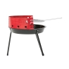 Transportabel rund kulgrill Ø36cm Camping På Tilbud