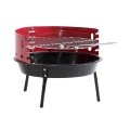 Transportabel rund kulgrill Ø36cm Camping Kampagne