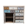 Shabby chic trækommode i flere farver Greg Udsalg