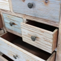 Shabby chic trækommode i flere farver Greg Rabatter