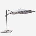 Paradise 3 m stor ottekantet hænge parasol aluminium Valgfri