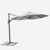 Paradise 3 m stor ottekantet hænge parasol aluminium Valgfri