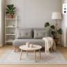 Sovesofa til 2 personer i skandinavisk stil i stof Elettra Kampagne